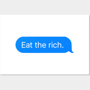 Eat the Rich Posters and Art